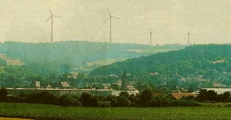 Auf dem Binselberg bei Gro-Umstadt: kein Repowering - Erweiterung ist geplant