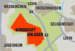 WKA im Stadtwald Seligenstadt